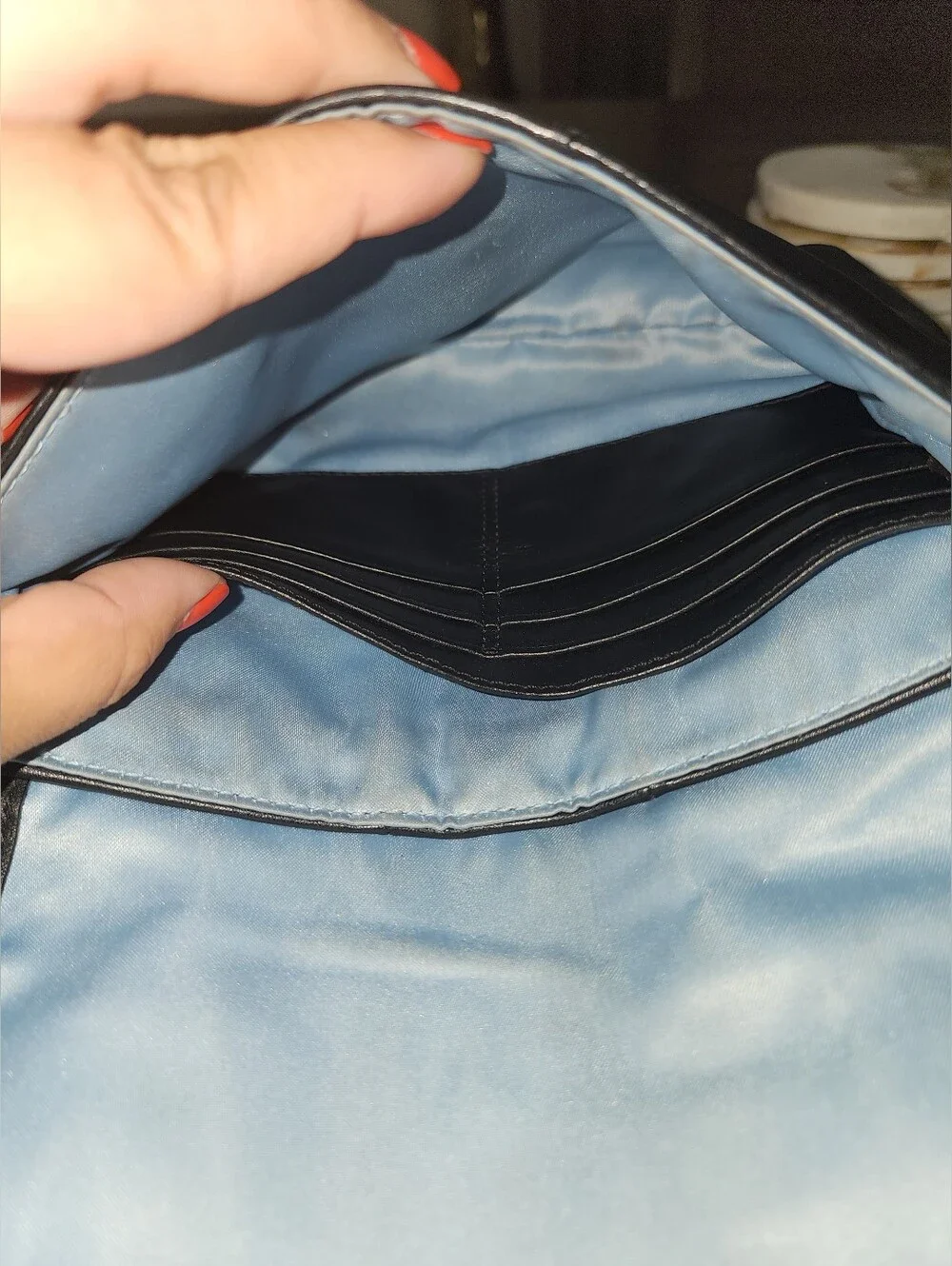 Coach Small Black Leather Crossbody with Silver Hardware